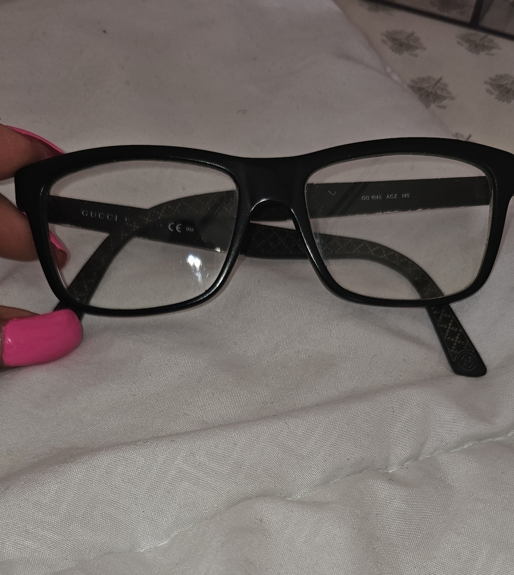 Gucci Matte Black Eyewear